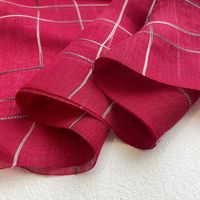 Women's Elegant Stripe Mulberry Silk Fleece Silk Scarves main image 4