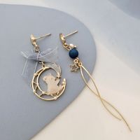 Fashion Animal Alloy Plating Pearl Women's Earrings 1 Pair main image 2