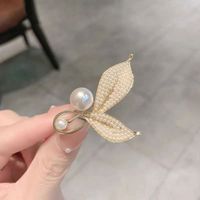 Simple Style Bow Knot Alloy Rhinestones Women's Brooches sku image 2