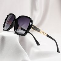 Fashion Solid Color Resin Square Full Frame Women's Sunglasses main image 1