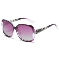 Fashion Solid Color Resin Square Full Frame Women's Sunglasses main image 4