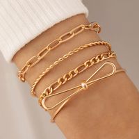 Alloy Simple Geometric Anklet  (alloy) Nhgy2808-alloy sku image 4