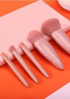 Simple Style Pink Artificial Fiber Makeup Brushes 1 Set main image 3
