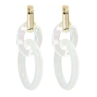 Fashion Acrylic Chain Long Earrings sku image 7