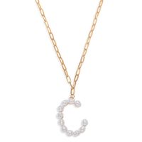 Simple Lettre Perle Long Collier Étoile Sauvage Blanc Rue Accessoires De Tir En Gros Nihaojewelry sku image 19
