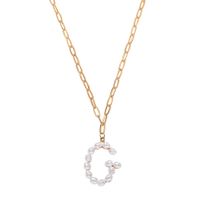 Simple Lettre Perle Long Collier Étoile Sauvage Blanc Rue Accessoires De Tir En Gros Nihaojewelry sku image 21