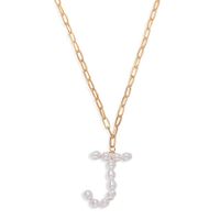 Simple Lettre Perle Long Collier Étoile Sauvage Blanc Rue Accessoires De Tir En Gros Nihaojewelry sku image 22
