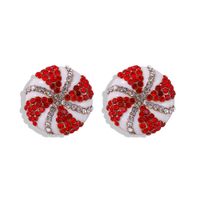 Alloy Diamond Earrings Wholesale Fashion sku image 2