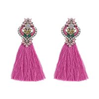 Imitated Crystal&cz Fashion Sweetheart Earring  (a Paragraph Grass Green) Nhjq10881-a-paragraph-grass-green sku image 6