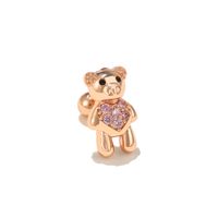 Fairy Stick Bear Ear Bone Screw Piercing Stars Ear Studs sku image 2