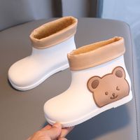 Kid's Fashion Cartoon Round Toe Rain Boots sku image 11