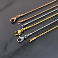 Fashion Geometric Stainless Steel Plating Necklace 1 Piece main image 5