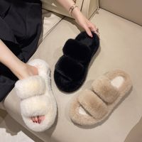 Women's Fashion Solid Color Round Toe Cotton Shoes main image 4
