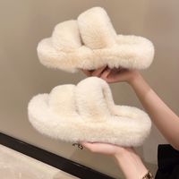Women's Fashion Solid Color Round Toe Cotton Shoes main image 5