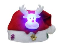 Christmas Fashion Antlers Plush Party Christmas Hat 1 Piece sku image 16