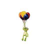 Cartoon Style Balloon Frog Alloy Plating Unisex Brooches main image 4