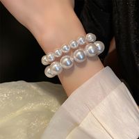 Retro Solid Color Imitation Pearl Women's Bracelets 1 Piece main image 3