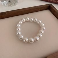 Retro Solid Color Imitation Pearl Women's Bracelets 1 Piece sku image 2