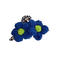 Fashion Flower Yarn Hair Claws 1 Piece main image 5