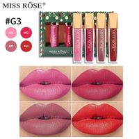 Christmas Makeup Lip Lacquer Sets Of Boxes Matte Finish Non-fading Lipstick Kit sku image 2