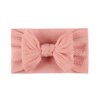 جذاب اللون الصامد قماش Bowknot رباط شعر main image 5