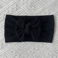 Cute Solid Color Cloth Bowknot Hair Band sku image 7