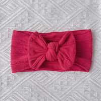 Cute Solid Color Cloth Bowknot Hair Band sku image 5