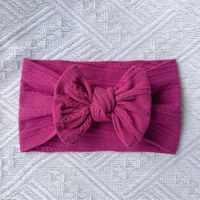 Cute Solid Color Cloth Bowknot Hair Band sku image 6
