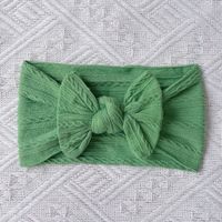 Cute Solid Color Cloth Bowknot Hair Band sku image 11