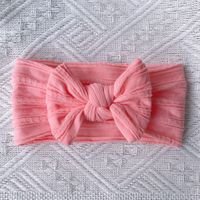 Cute Solid Color Cloth Bowknot Hair Band sku image 14