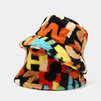 Frau Mode Farbblock Bucket Hat main image 4