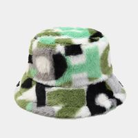 Frau Mode Farbblock Bucket Hat sku image 7