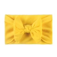Girl's Simple Style Bow Knot Polyester Cotton Braid Hair Band sku image 23