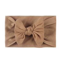 Girl's Simple Style Bow Knot Polyester Cotton Braid Hair Band sku image 22