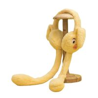 Yellow Mouth Duck Ears Moving Earmuffs Keep Warm New Cute Airbag Internet Celebrity Ear Covers Children's Ear Warm Earmuffs main image 2