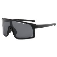 Fashion Sports Gradient Color Pc Biker Half Frame Sports Sunglasses sku image 1