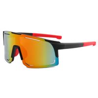 Fashion Sports Gradient Color Pc Biker Half Frame Sports Sunglasses sku image 9