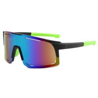 Fashion Sports Gradient Color Pc Biker Half Frame Sports Sunglasses sku image 4