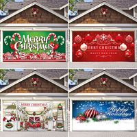 Christmas Cute Cartoon Polyester Tapestry main image 1