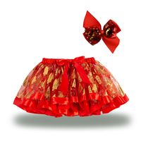 Fashion Bow Knot Polyester Girls Skirts main image 2