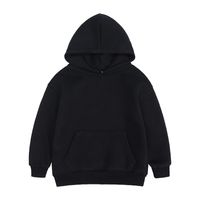 Fashion Solid Color Pocket Cotton Hoodies & Knitwears main image 3