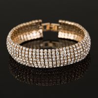 Fashion Geometric Rhinestone Rhinestone Rhinestones Women's Bangle 1 Piece main image 6