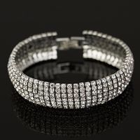 Fashion Geometric Rhinestone Rhinestone Rhinestones Women's Bangle 1 Piece main image 5