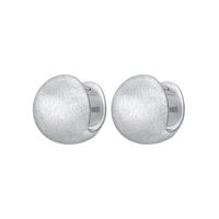 Fashion Solid Color Sterling Silver Plating Ear Studs 1 Pair main image 3