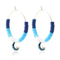 1 Pair Simple Style Classic Style Color Block Beaded Alloy Earrings sku image 15