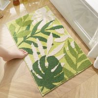 Fashion Leaves Polyester Fiber (polyester) Floor Mat main image 5