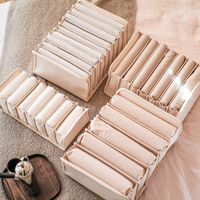Simple Cotton Clothes Drawer Storage Box main image 1