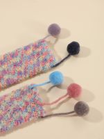 Women's Fashion Colorful Coral Fleece Crew Socks main image 3