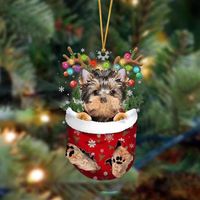 Christmas Fashion Dog Arylic Party Hanging Ornaments 1 Piece sku image 6
