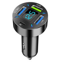 New Pd + Qc3.0 + 2.4a Four-port Car Charger 4usb Car Charger sku image 4